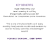Key benefits rose tangerine hydrating mist