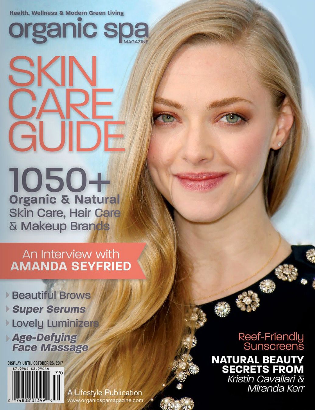 Organic Spa Magazine Skin Care Guide 2017 Leaf People Skin Care