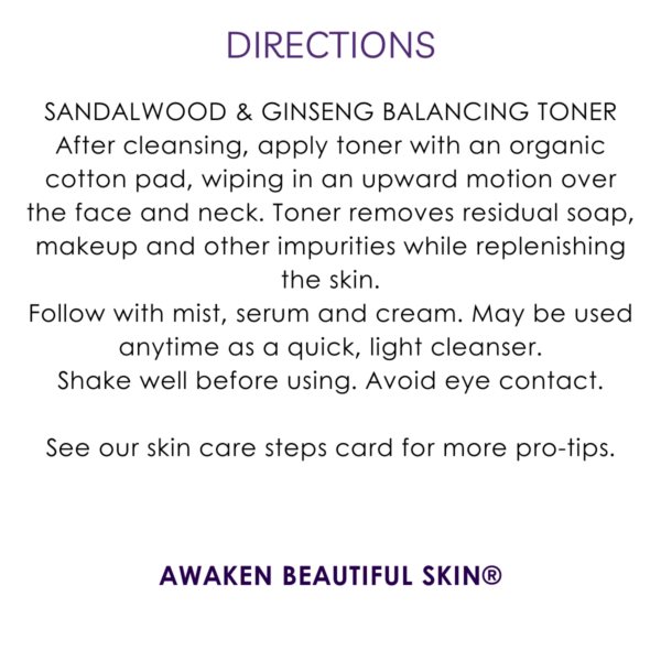 directions men’s sandalwood & ginseng balancing toner