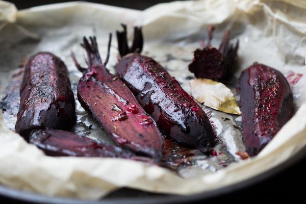 Roasted Beets with Thyme