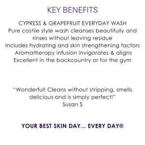 key benefits cypress & grapefruit everyday wash