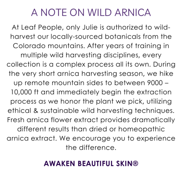 notes arnica & frankincense soothing face cream