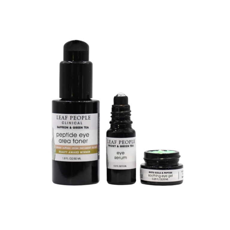 pamper your peepers 50 ml bottle 10 ml bottle 8 ml jar