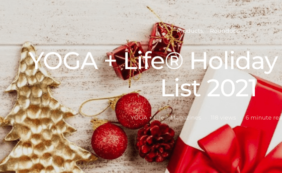 LP on Yoga+Life 2021 Holiday Favorites