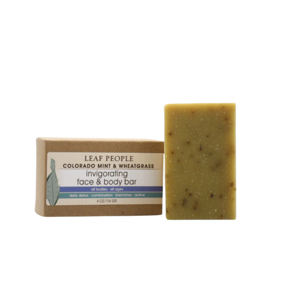 Colorado Mint & Wheatgrass Invigorating Face & Body Bar 114 ml bar