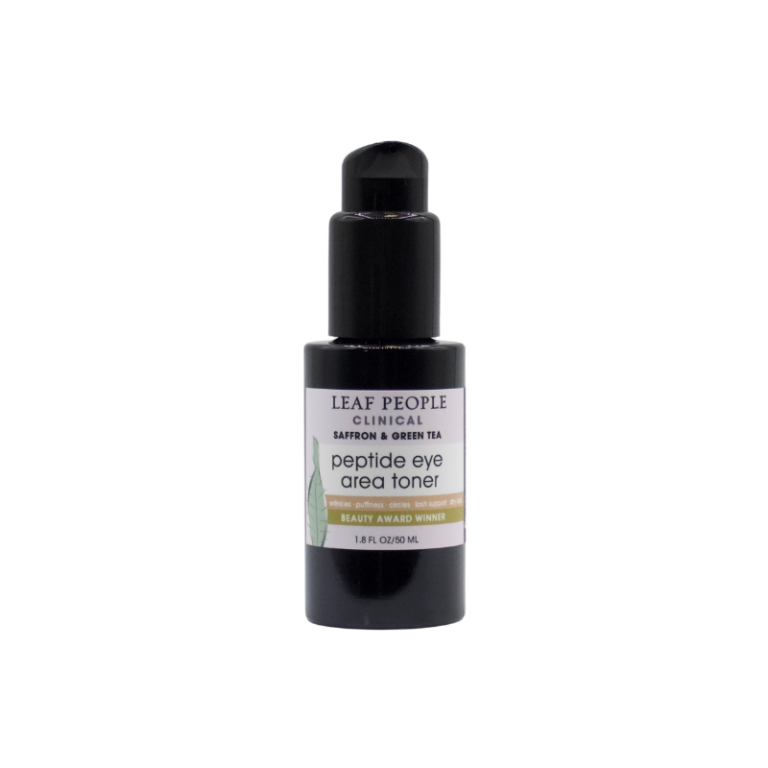 saffron & green tea peptide eye area toner 50 ml