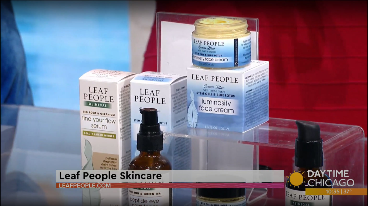 WGNTV Daytime Chicago: Share the Glam | Leaf People Skin Care