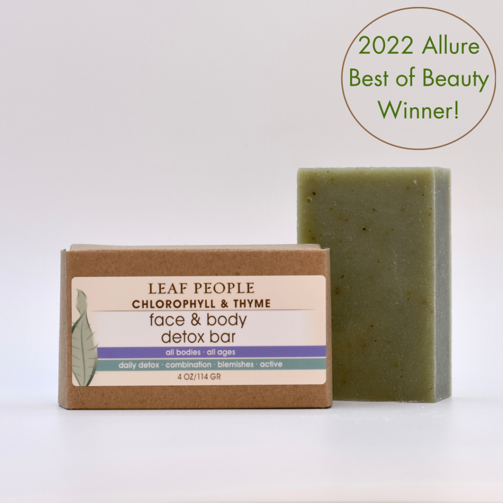 Winner -  Allure Best of Beauty Awards
chlorophyll & thyme detox bar