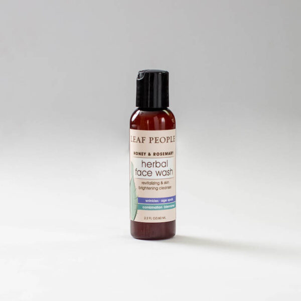 Honey & Rosemary Herbal Face Wash (Amber)